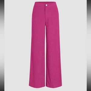 Cider terry straight leg pants